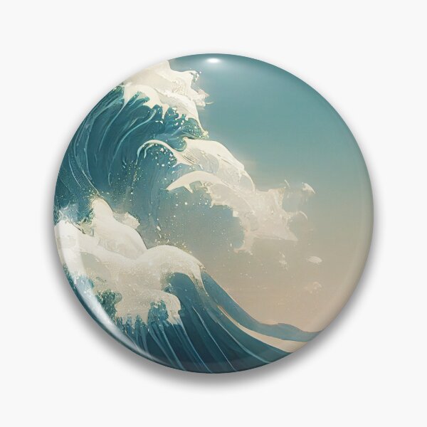 Artikelvorschau, Great Wave (moderner Remix) entworfen und verkauft von Aaron Ochs.