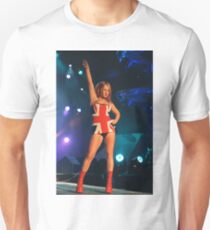 Geri Halliwell Union Jack Dress Unisex T-Shirt