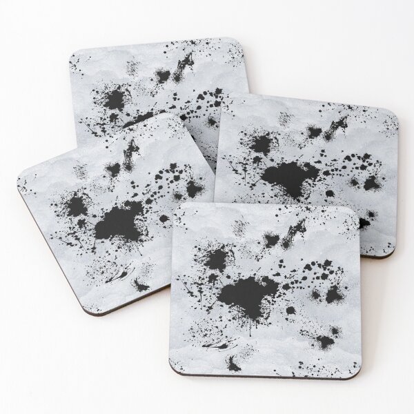 Item preview, Ink Splatters on Gray designed and sold by Crayle.