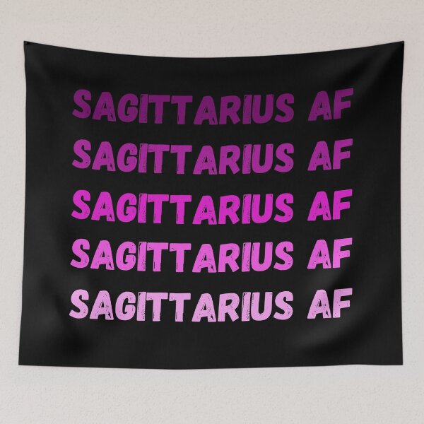 Item preview, Sagittarius AF Zodiac Sign designed and sold by Hellofriendco.