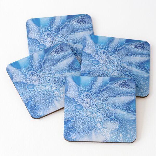 Item preview, Acrylic Fluid Art - Blue Tones designed and sold by Careyfmason.