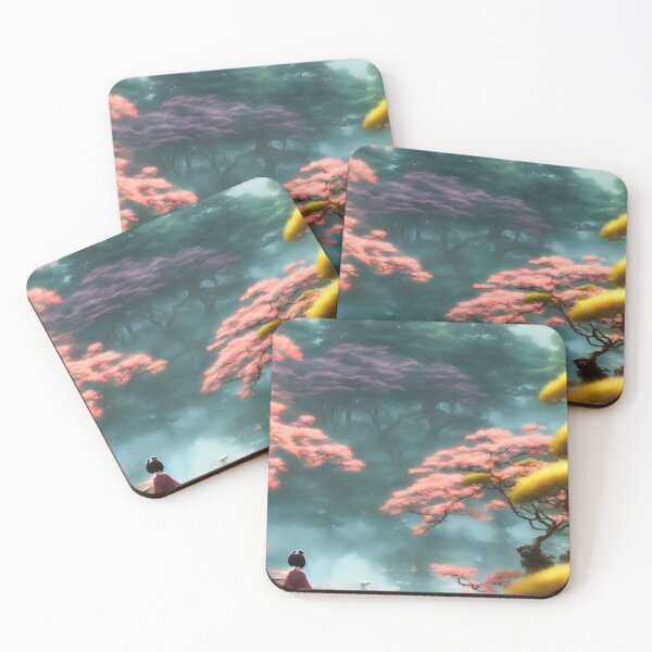 Item preview, Pink Tree Gardens designed and sold by @adorcharm Modern & Classic AI Art.