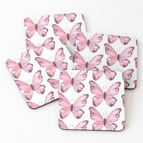 Item preview, Pink and Purple Watercolor Painted Butterfly Graphic Design designed and sold by redbubbleart18.