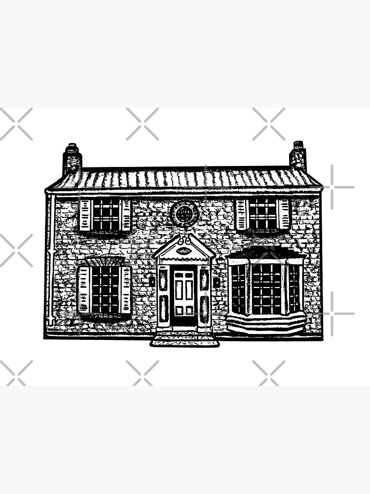 "Residence of Roland Doe, the real home of the exorcist" Poster for Sale by LysaKarell Redbubble