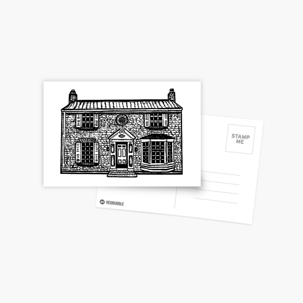"Residence of Roland Doe, the real home of the exorcist" Postcard for Sale by LysaKarell Redbubble