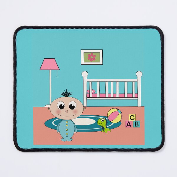 Item preview, Baby boy bedroom cartoon for kids designed and sold by Dinablal.