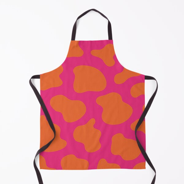 Item preview, Cow skin texture Orange Pop and Hot Neon Pink designed and sold by Ladies-Boutique.