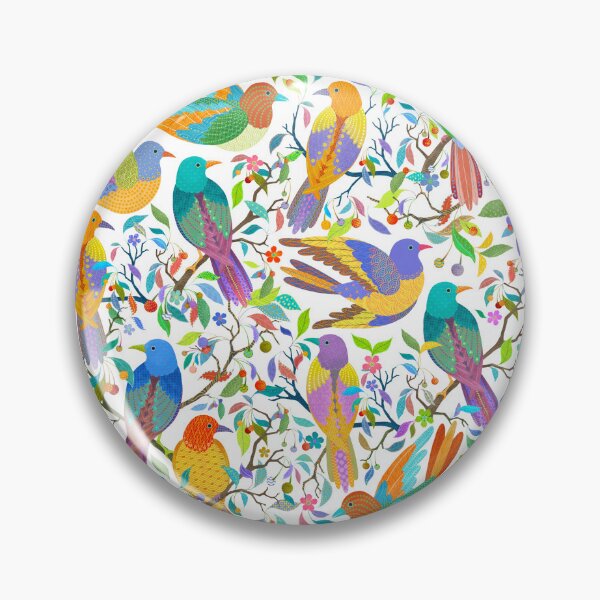 Item preview, Colorful Birds designed and sold by Silver Steer Design.