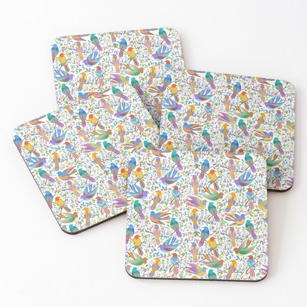 Item preview, Colorful Birds designed and sold by Silver Steer Design.