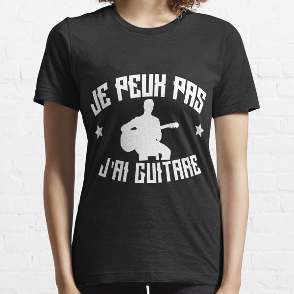 Drôle Cadeau Pour Un Guitariste Musicien Musique Guitare T-Shirt