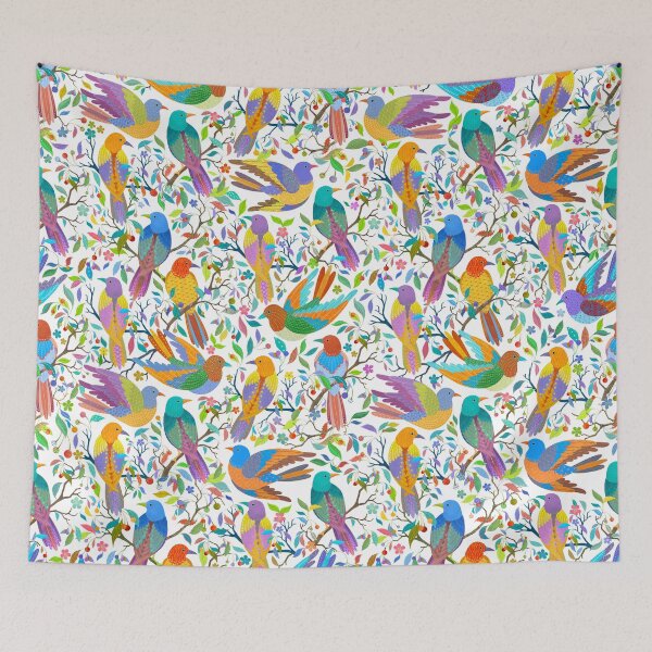 Item preview, Colorful Birds designed and sold by Silver Steer Design.