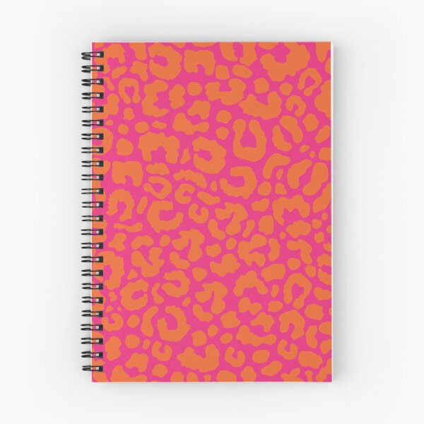 Item preview, Leopard skin texture Orange Pop and Hot Neon Pink designed and sold by Ladies-Boutique.