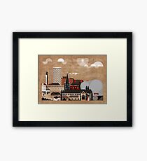 Brum Cityscape Framed Print