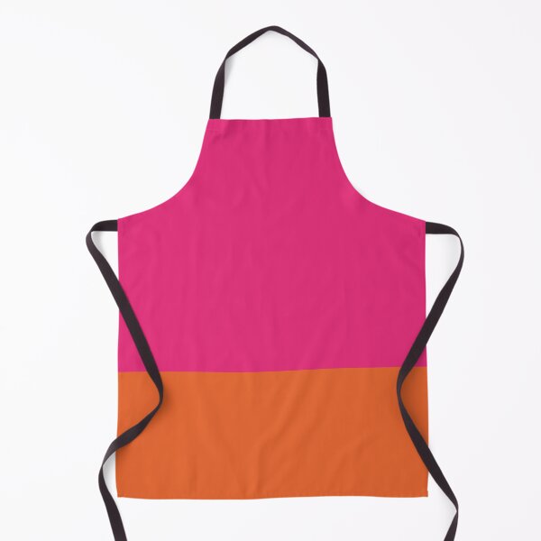 Item preview, Hot Neon Pink and Orange Pop Minimalist Solid Color Block designed and sold by Ladies-Boutique.