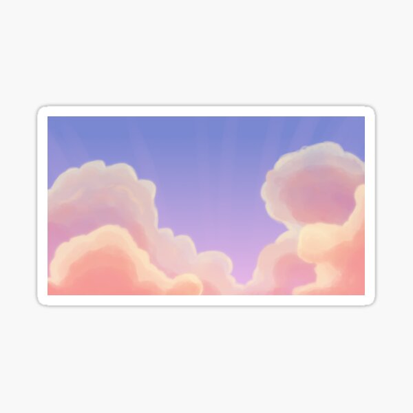 Item preview, Pink and Purple Clouds designed and sold by Shazi-Arts.