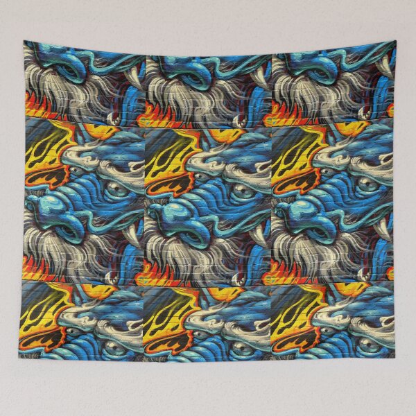 Item preview, Chinese dragon art  designed and sold by  Any Mood Designs.