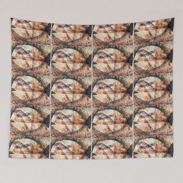 Item preview, Bauhaus Fish by Paul Klee,Paul Klee paintings,Paul Klee art,Klee Paul, designed and sold by Tamas Das.