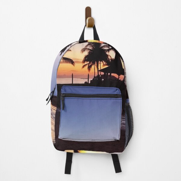 Item preview, Sunset Paradise at Beach Resort Poster designed and sold by TastyTonic.