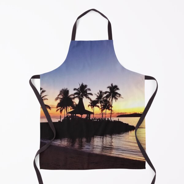 Item preview, Sunset Paradise at Beach Resort Poster designed and sold by TastyTonic.