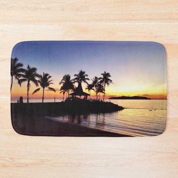 Item preview, Sunset Paradise at Beach Resort Poster designed and sold by TastyTonic.