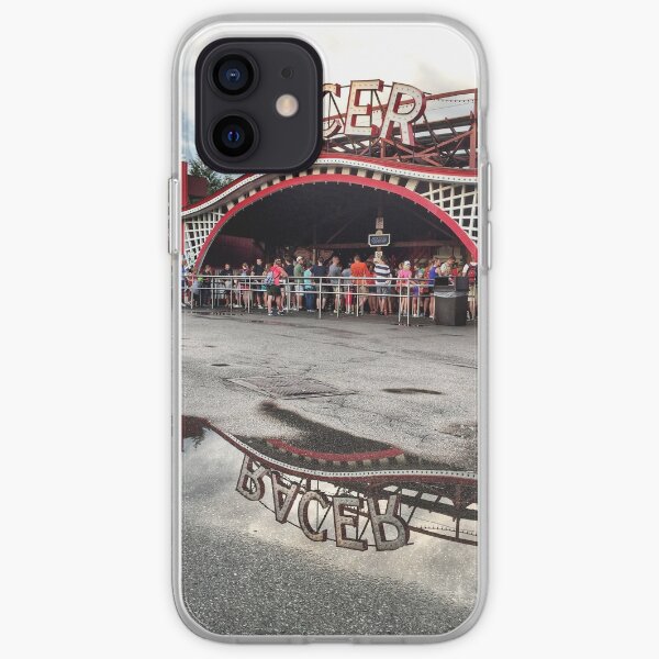 Kennywood Racer with reflection iPhone Soft Case