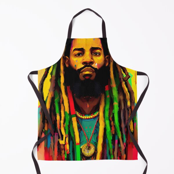 Aperçu de l'œuvre T-SHIRTS Rasta Reggae Vibrations créée et vendue par Mao-Bwolf.
