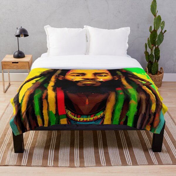 Item preview, Rasta reggae vibration T-SHIRTS designed and sold by Mao-Bwolf.