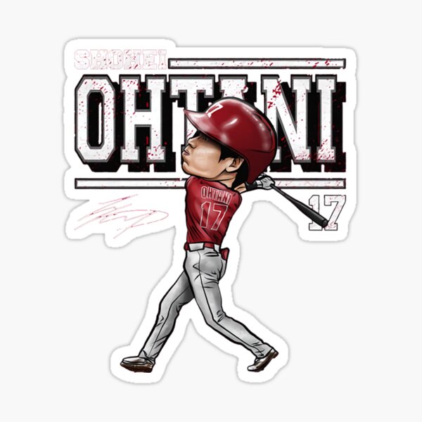 Shohei Ohtani Drawing Kiss-cut Stickers 