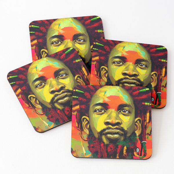 Aperçu de l'œuvre T-SHIRTS drôles de vibrations reggae rasta créée et vendue par Mao-Bwolf.