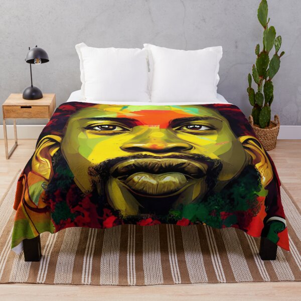 Aperçu de l'œuvre T-SHIRTS drôles de vibrations reggae rasta créée et vendue par Mao-Bwolf.