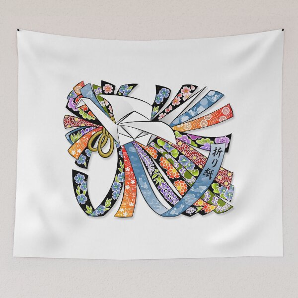 Item preview, Origami Crane and Noshi designed and sold by BlissAndKittens.