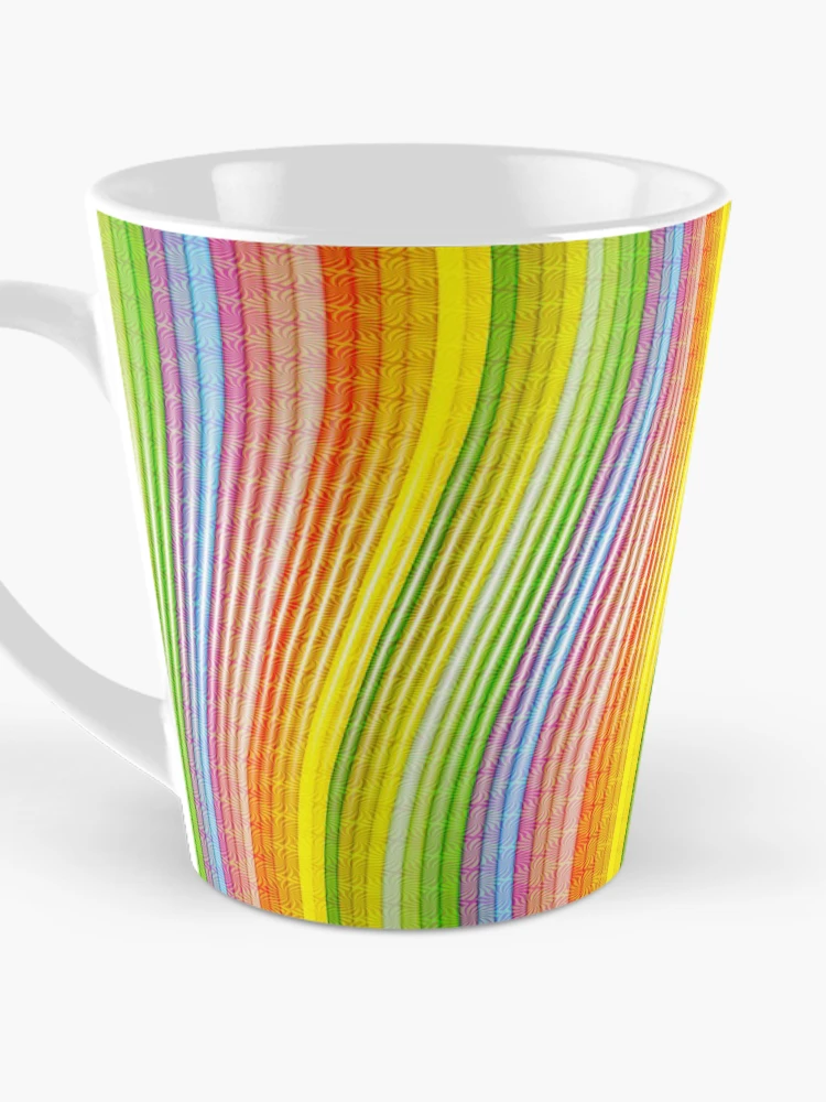 Thumbnail 3 of 4, Coffee Mug, Striations Of Color designed and sold by Ruffmouse.
