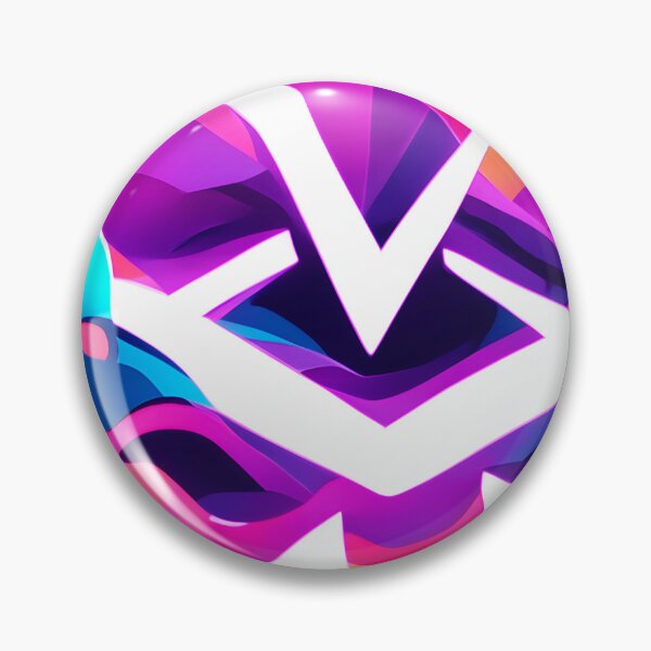 Item preview, Violet V Palace Neon Abstract Pattern designed and sold by nelloryn.