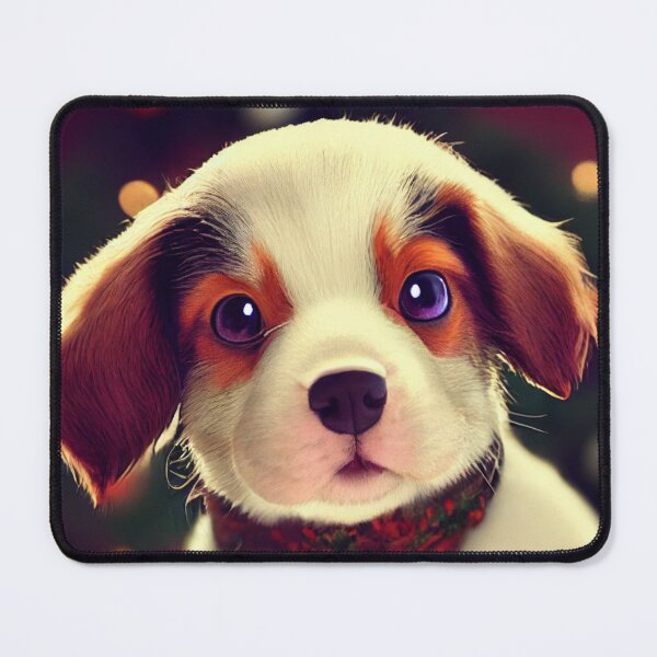 Item preview, Cute puppy at Christmas designed and sold by AnimalArtPhotos.