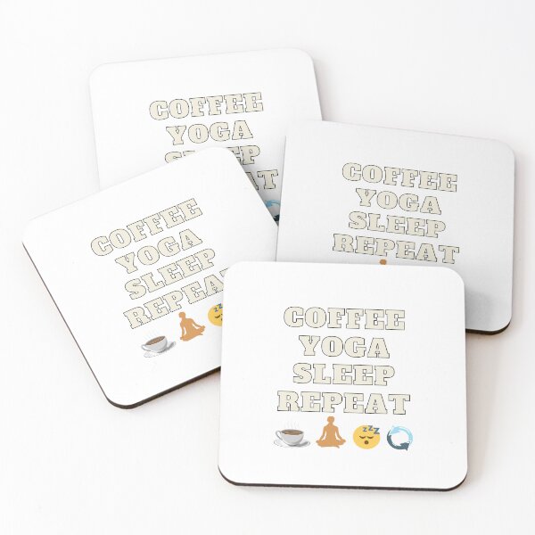 Item preview, Coffe Yoga Sleep Repeat  designed and sold by XbaeX.