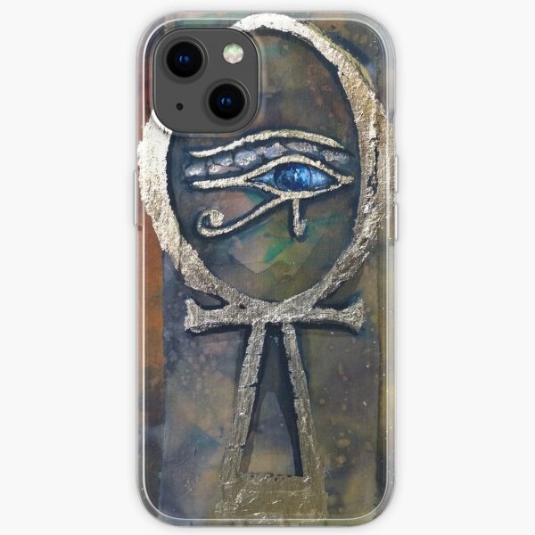 Ankh with the Eye of Horus iPhone Soft Case