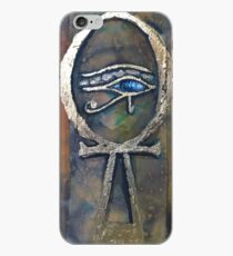 Ankh with the Eye of Horus iPhone Case