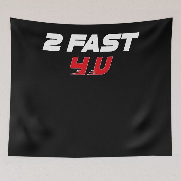Item preview, 2 Fast 4 U (White and Red)  designed and sold by VictorWright.