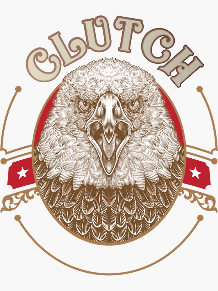 "Clutch Band" Sticker for Sale by Amyross12 Redbubble