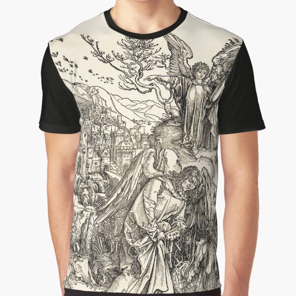 Item preview, The Angel with the Key to the Bottomless,  by Albrecht Dürer (1496) designed and sold by MINDTHECHERRY.