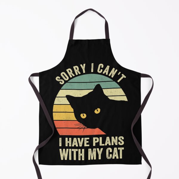 Item preview, Sorry I Can't I Have Plans With My Cat Vintage designed and sold by Abaddon-art.