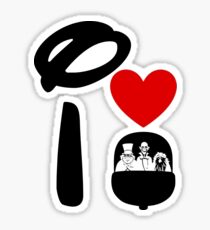 I Heart Haunted Mansion Sticker