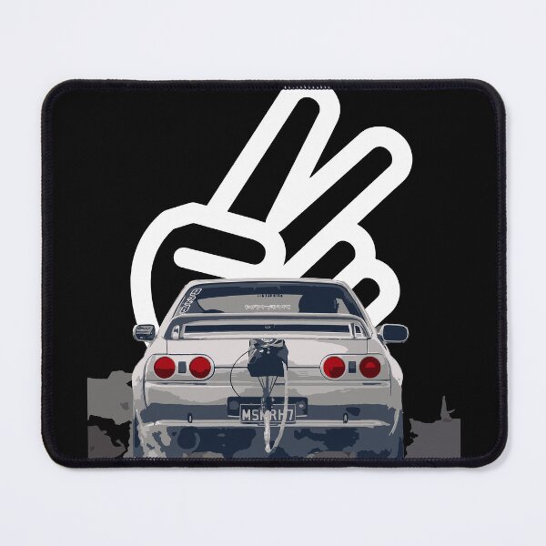 Item preview, mighty chopped gdr australia drag car paul walker GT-R R32 V spec N1 Skyline KV2 Athlete Silver designed and sold by cowtownCOWBOY.