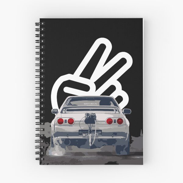 Item preview, mighty chopped gdr australia drag car paul walker GT-R R32 V spec N1 Skyline KV2 Athlete Silver designed and sold by cowtownCOWBOY.
