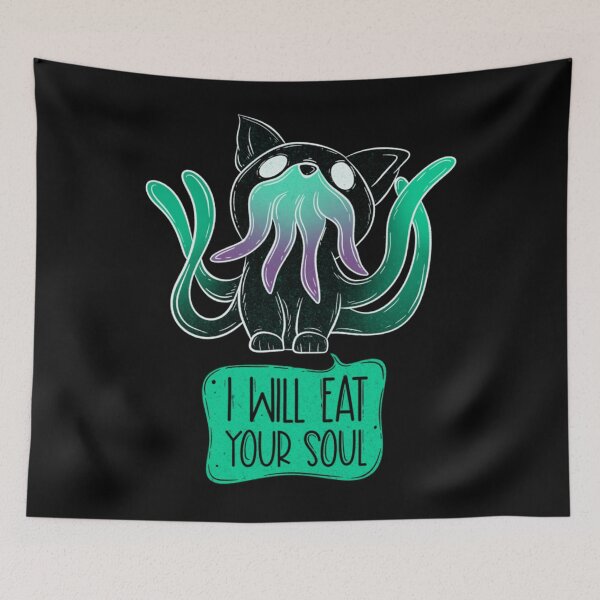 Item preview, Cathulhu i will eat your soul  designed and sold by JAYDENJUSTMAN.