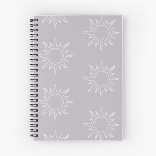 Item preview, Cute Boho Sun Pattern Bohemian Aesthetic In Muted Colors Blue Gray designed and sold by scorpiolane.