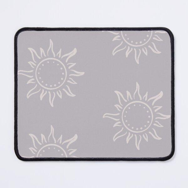 Item preview, Cute Boho Sun Pattern Bohemian Aesthetic In Muted Colors Blue Gray designed and sold by scorpiolane.