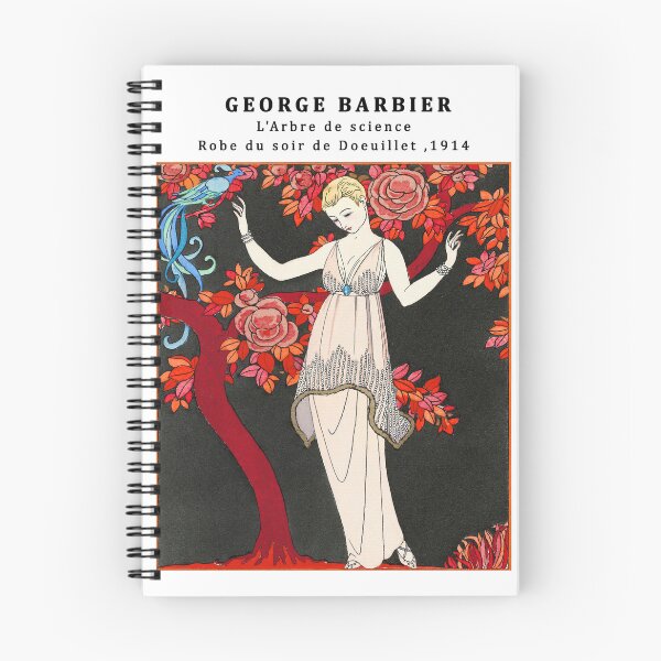 Artikelvorschau, Robe du soir de Doeuillet Abendkleid Modeillustration von George Barbier Art Deco Ausstellung entworfen und verkauft von Tamas Das.