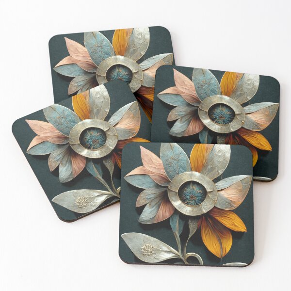 Item preview, Metal Flower design idea designed and sold by WeddingPrint.