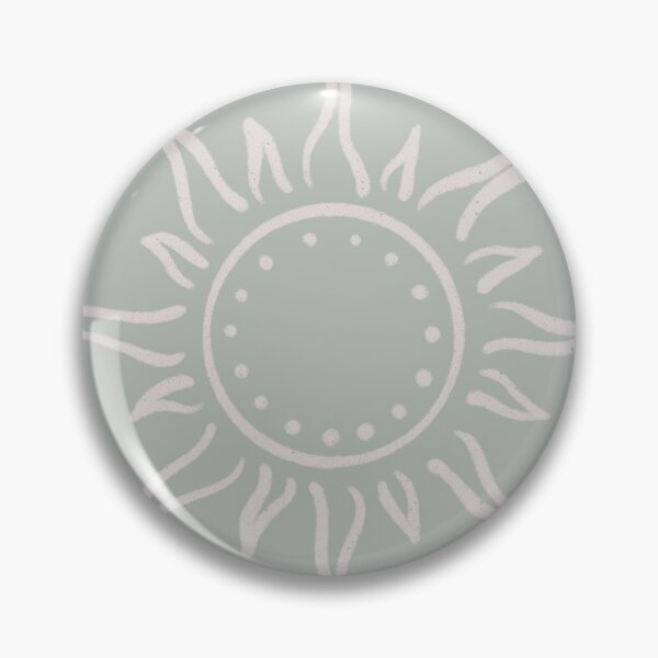 Artikelvorschau, Cute Boho Sun Pattern Bohemian Aesthetic In Muted Colors Gray Teal entworfen und verkauft von scorpiolane.